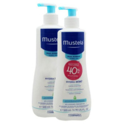 Mustela Hydra Bebe Duplo 500 Ml 40 Dto. 2 Ud