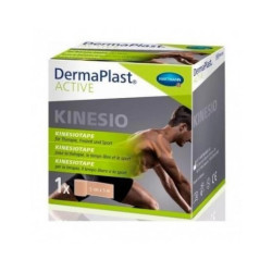 Cinta Kinesiologica Dermaplast Active 1 Unidad 5M X 5Cm