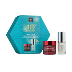 Apivita 40 Aniversario Wine Elixir Crema Normal + Regalo Eye Serum