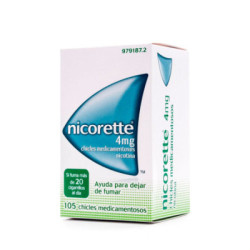 Nicorette 4 mg 105 chicles