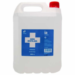 Agua Destilada Interapothek  1 Envase 5000 Ml