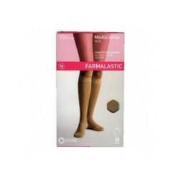 Farmalastic Media Corta Compresión Normal