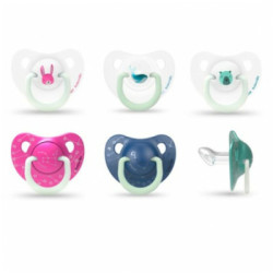 Chupete Silicona T Anatomica Suavinex Noche 0- 6 M 1 U