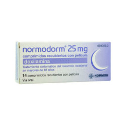 Normodorm 25 mg 14 comprimidos recubiertos