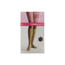 Farmalastic Media Corta C.Norm Negra T-Exgrande Ah3