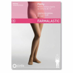 Panty Compresión Normal 140 Den Farmalastic Camel T- R