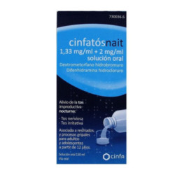 Cinfatosnait 1,33 mg/ml + 2 mg/ml solucion oral 1 frasco 150 ml
