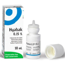 Hyabak 0.15 Solucion Lentes De Contacto 10 Ml.